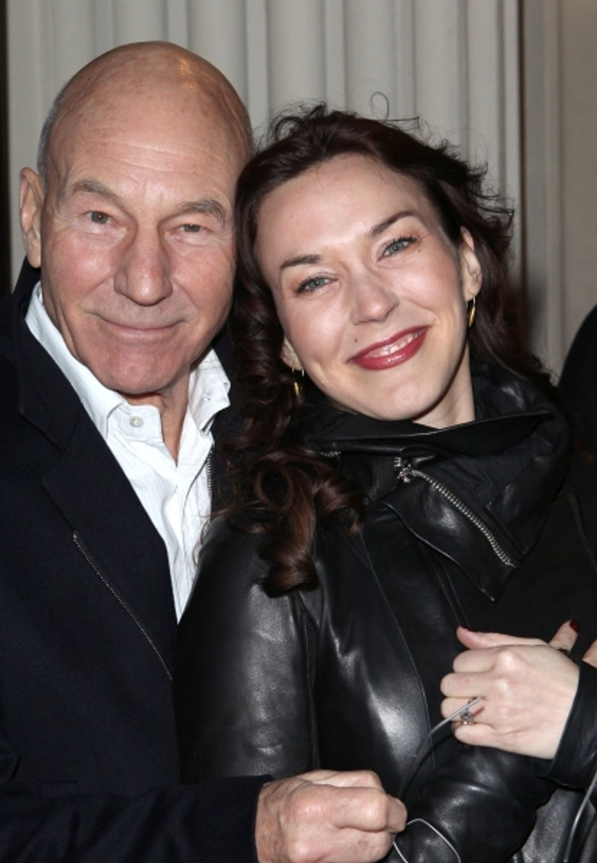 Patrick Stewart & Sunny Ozell   at 
