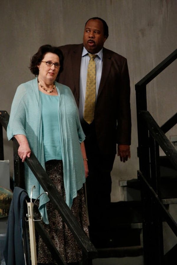 Phyllis Smith, Leslie David Baker Photo