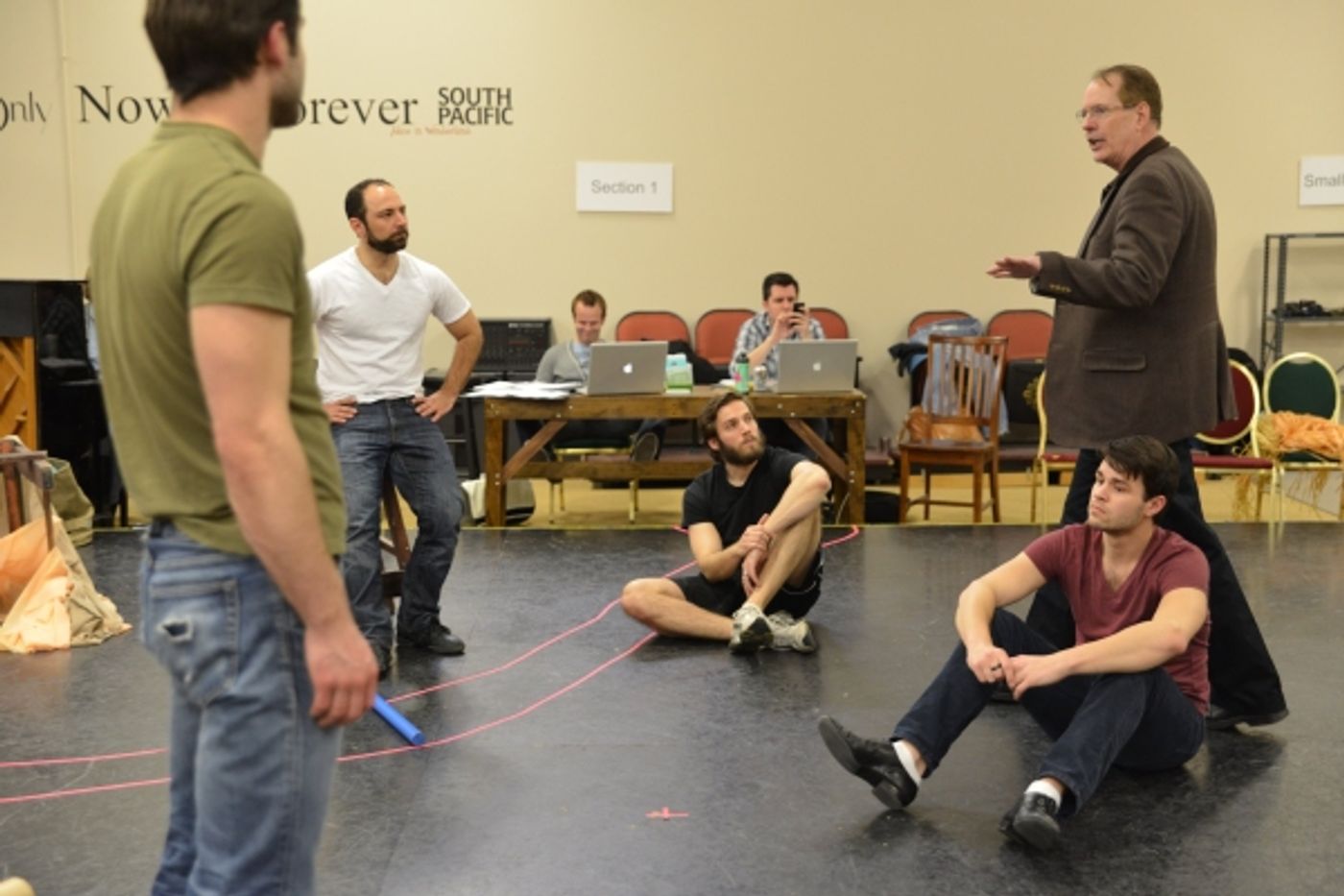 Photo Flash: Stephen R. Buntrock, Elizabeth Lanza and More Rehearse Marriott Theatre's SOUTH PACIFIC  Image