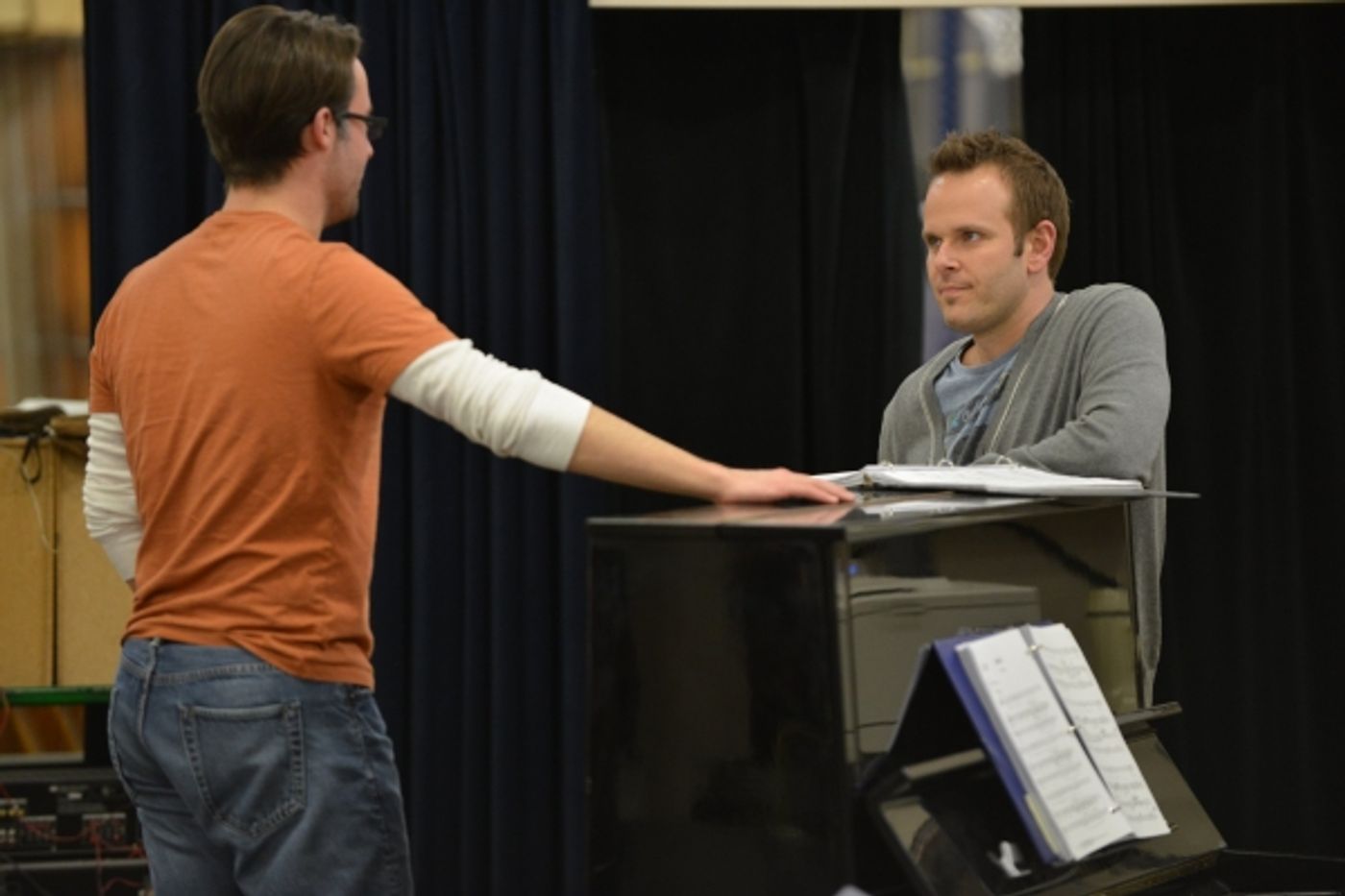 Photo Flash: Stephen R. Buntrock, Elizabeth Lanza and More Rehearse Marriott Theatre's SOUTH PACIFIC  Image