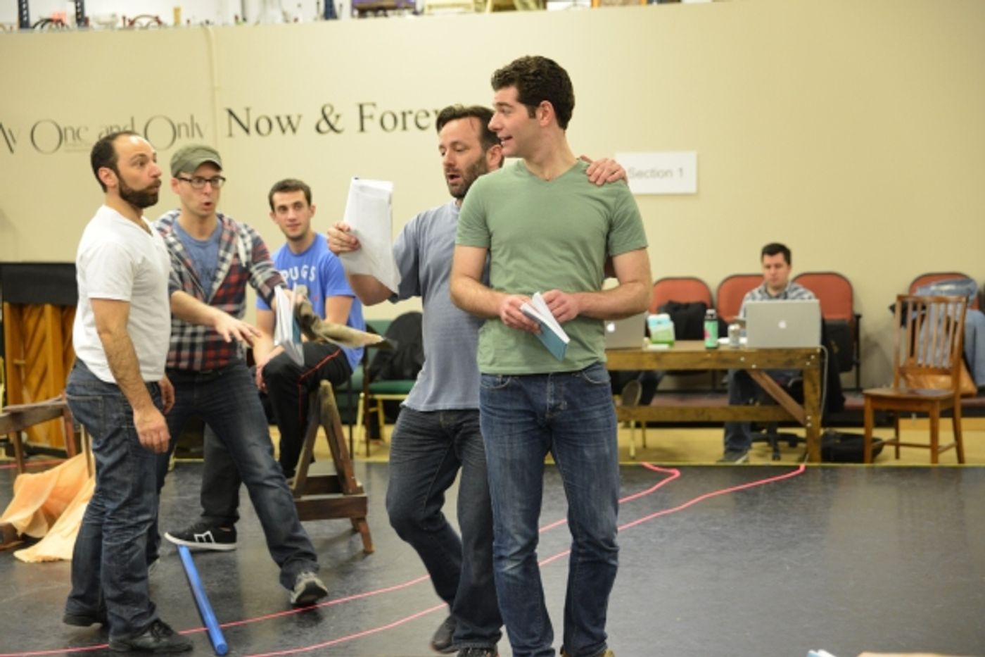 Photo Flash: Stephen R. Buntrock, Elizabeth Lanza and More Rehearse Marriott Theatre's SOUTH PACIFIC  Image