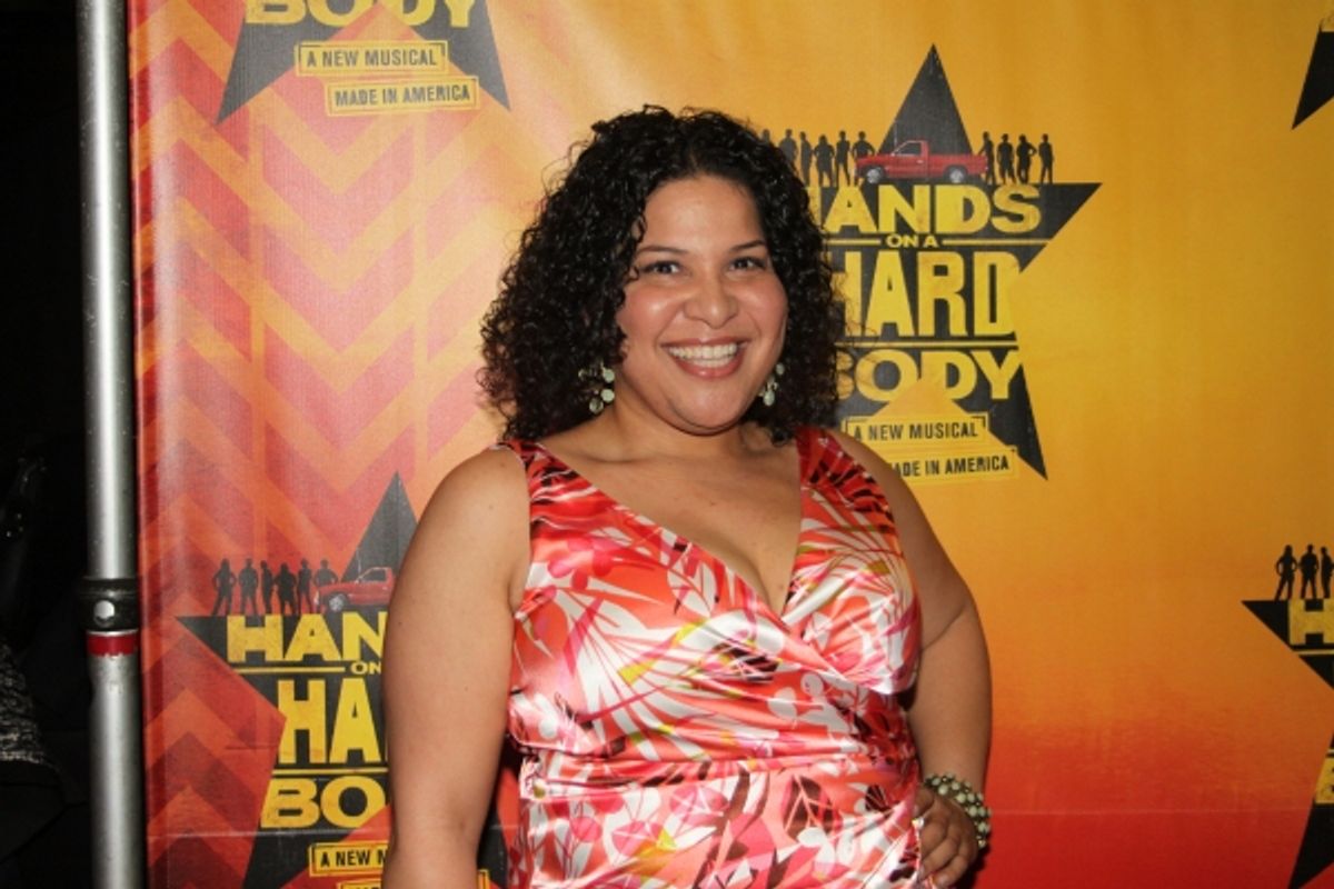 Rayyane Gonzales at HANDS ON A HARDBODY Cast Celebrates Opening Night with Real-Life Counterparts!