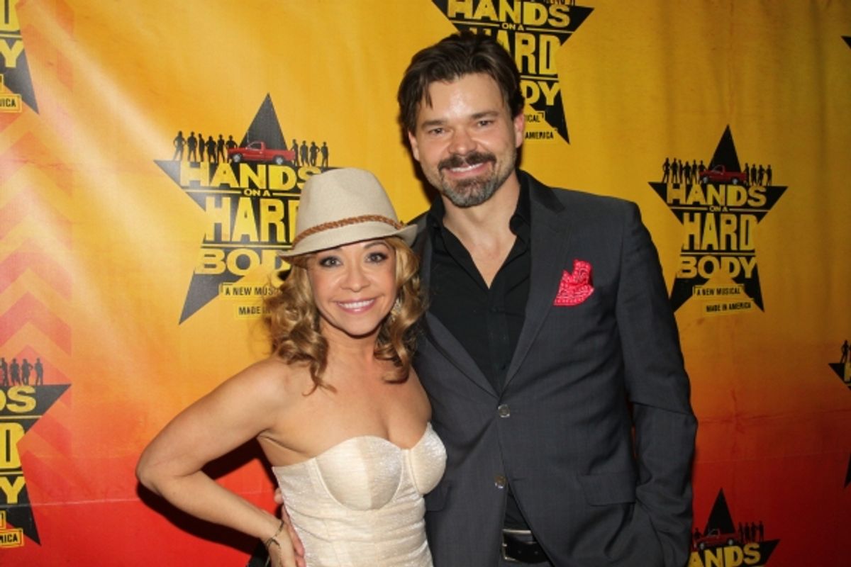Jen Cody and Hunter Foster at 