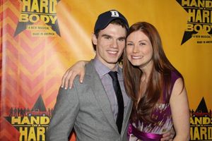 Jay Armstrong Johnson and Allison Case @ BroadwayWorld Jay Armstrong Johnson and Allison Case Photo