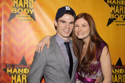 Jay Armstrong Johnson and Allison Case Photo