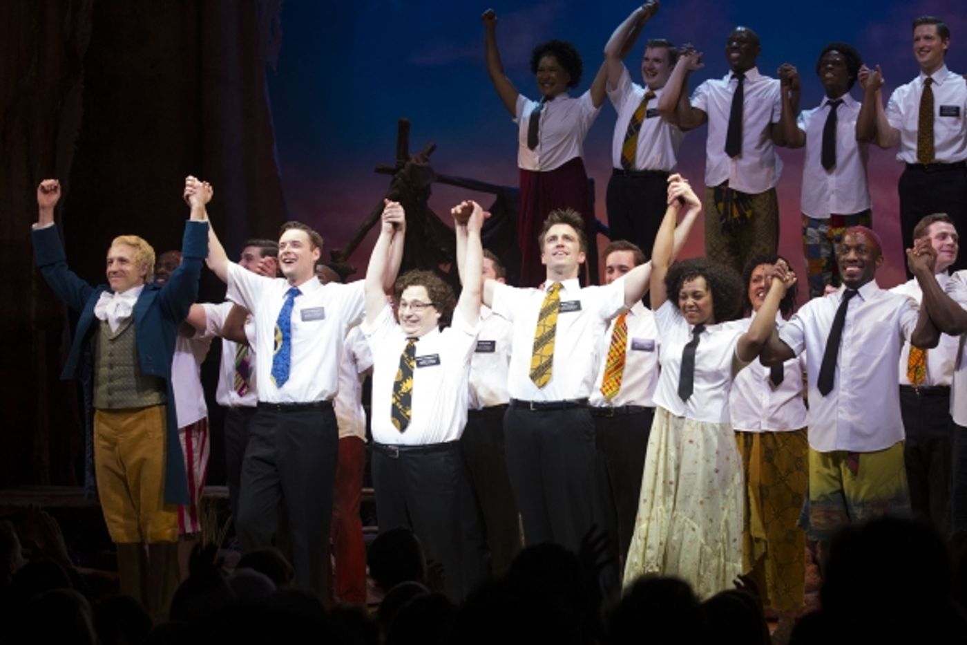 Photo Flash: Curtain Calls At BOOK OF MORMON!  Image