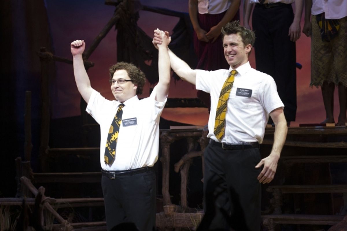 Jared Gertner and Gavin Creel at 