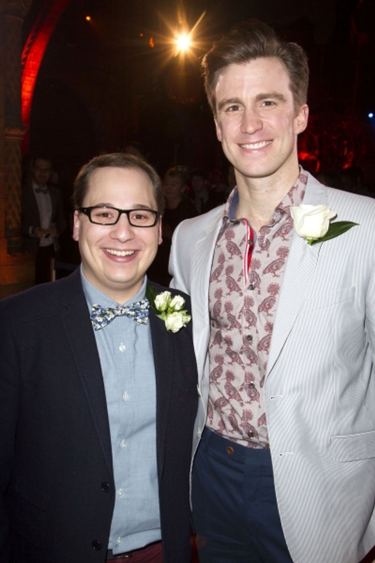 Jared Gertner and Gavin Creel at 
