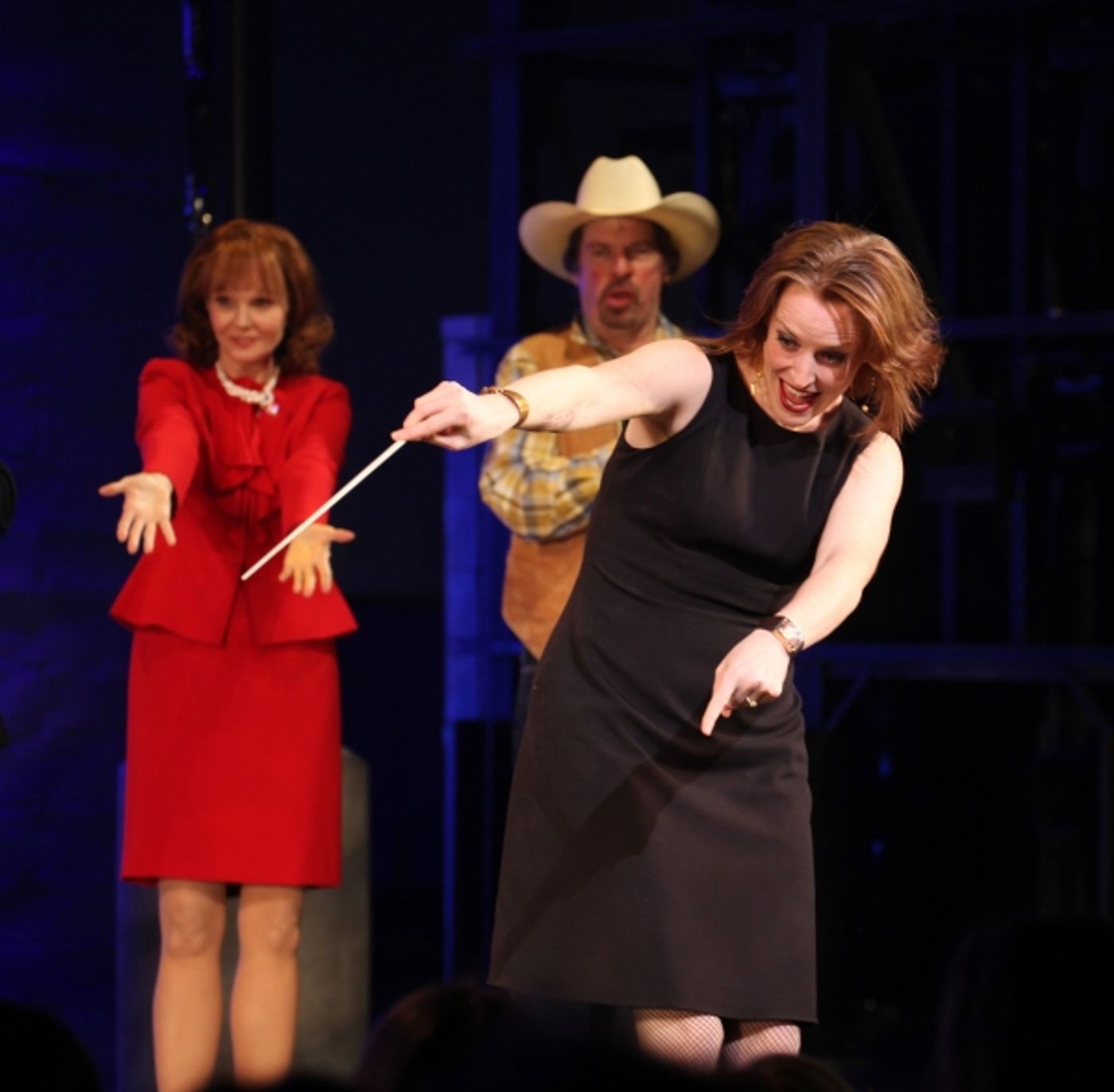 Photo Coverage: HANDS ON A HARDBODY Cast Trucks Their Way to Broadway- Opening Night Curtain Call! Image