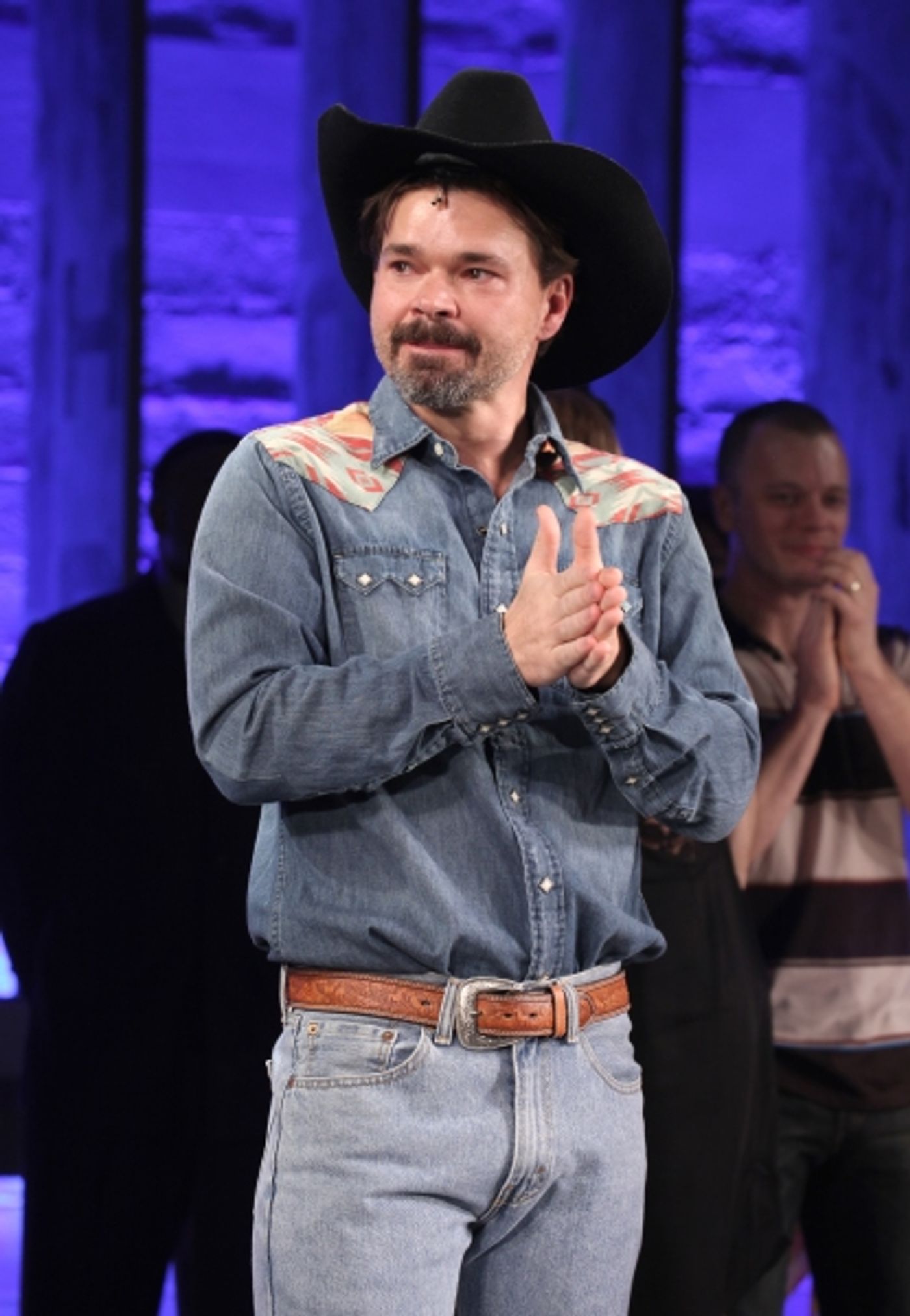 Photo Coverage: HANDS ON A HARDBODY Cast Trucks Their Way to Broadway- Opening Night Curtain Call! Image