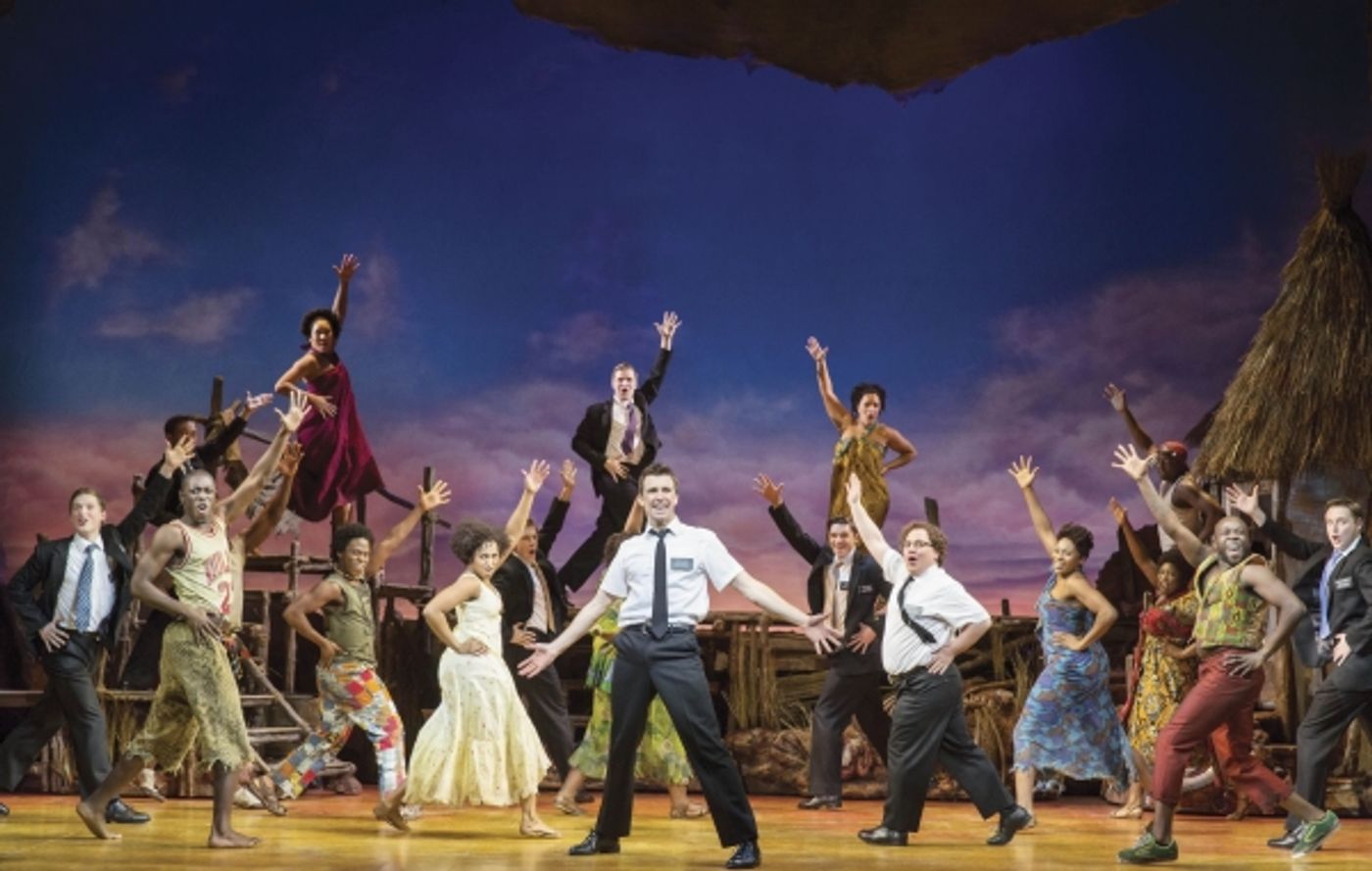 Photo Coverage: First Glimpse Of West End's THE BOOK OF MORMON On Stage!  Image