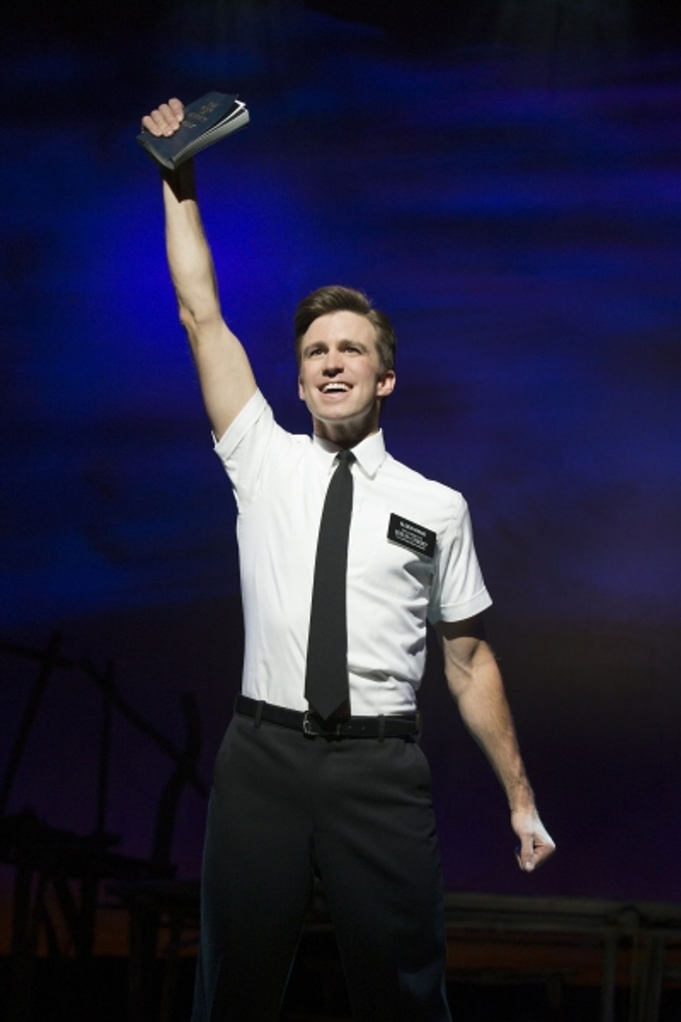 Photo Coverage: First Glimpse Of West End's THE BOOK OF MORMON On Stage!  Image