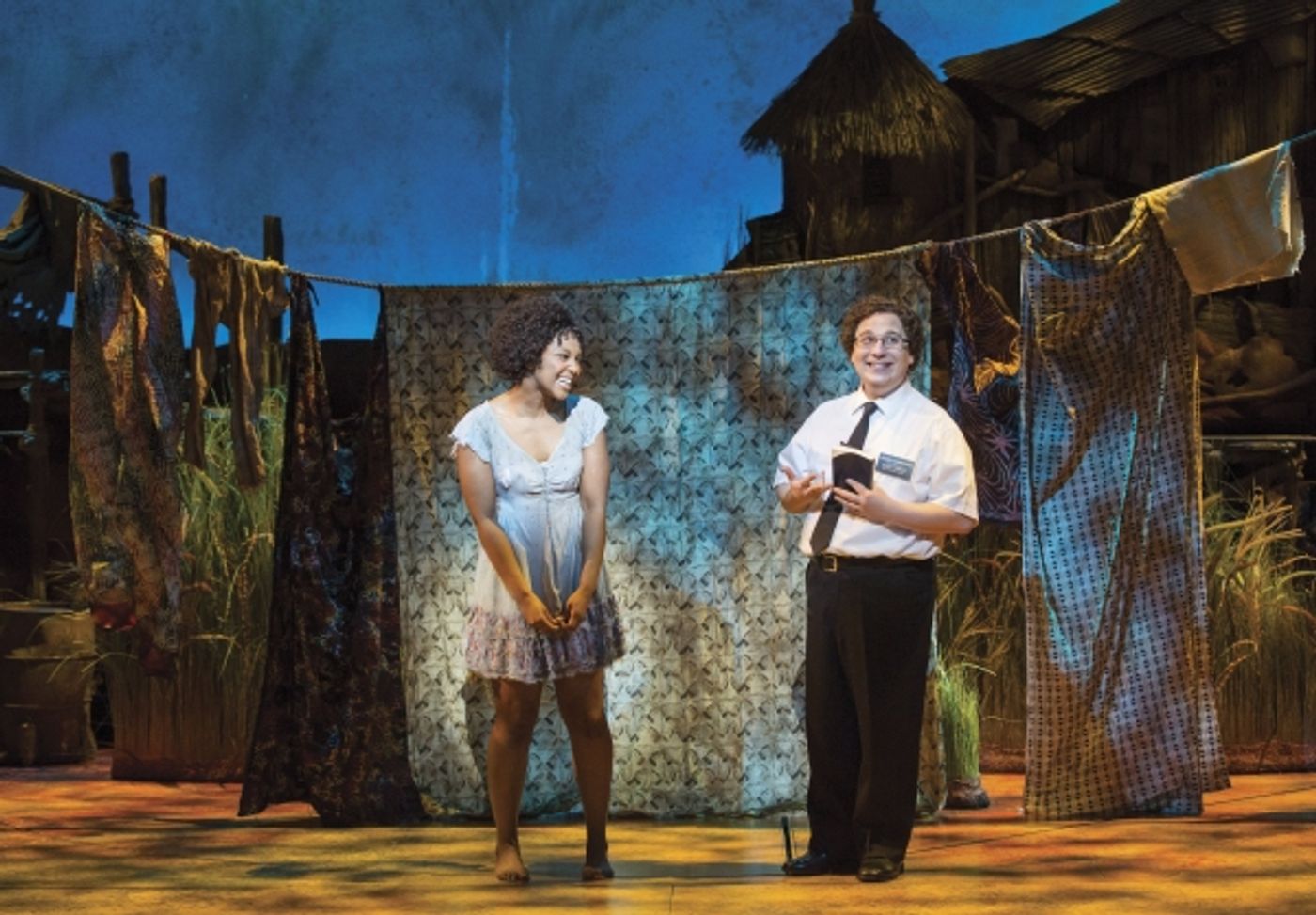 Photo Coverage: First Glimpse Of West End's THE BOOK OF MORMON On Stage!  Image