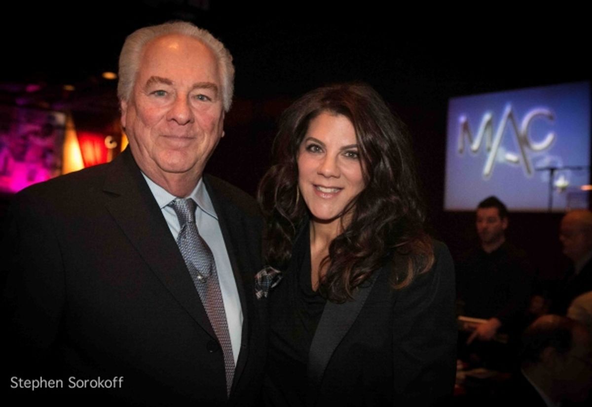 Ed Kurtzman &amp; daughter at Inside the 27th Annual  MAC Awards!