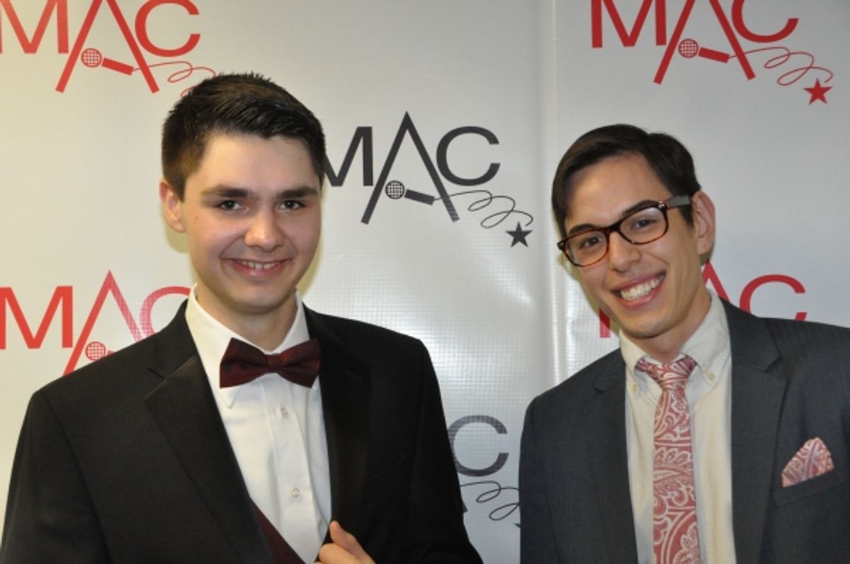 Tony Ponella and Nathan Chang at 