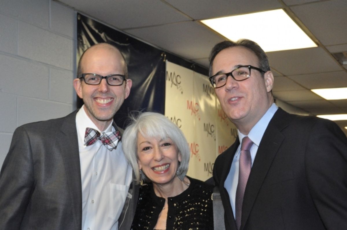Jeff Blumencrantz, Helen Baldasare and John Bucchino at 
