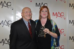 Roy Sander and Hanson Award Winner Elaine St. George Photo