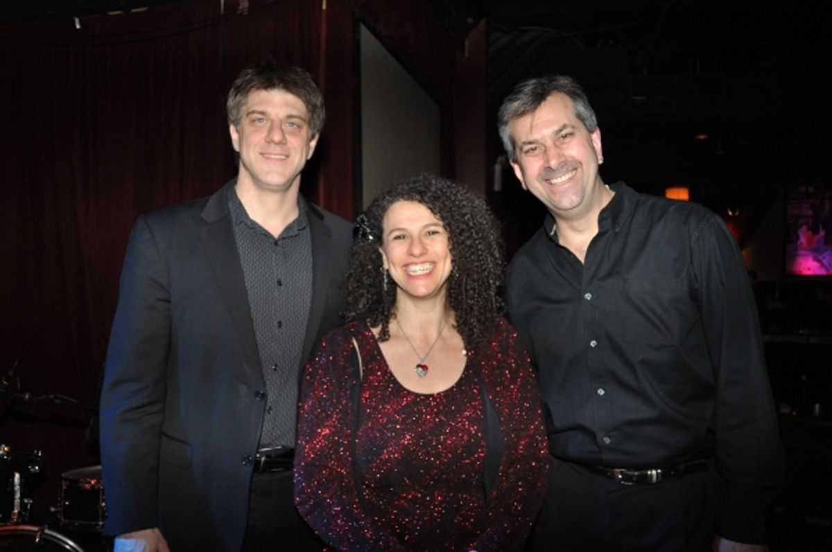 Tonight's band-Tracy Stark, David Silliman and Tom Pietrycha at 