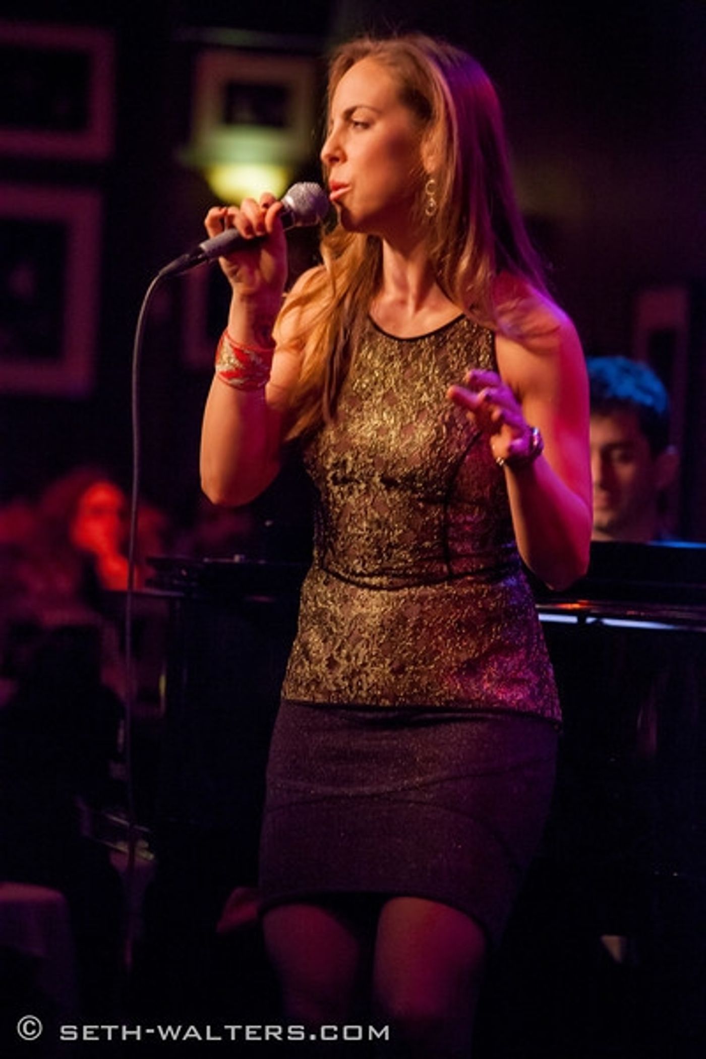 Photo Flash: Jane Monheit, Colleen Zenk and More at Jim Caruso's Cast Party at Birdland  Image