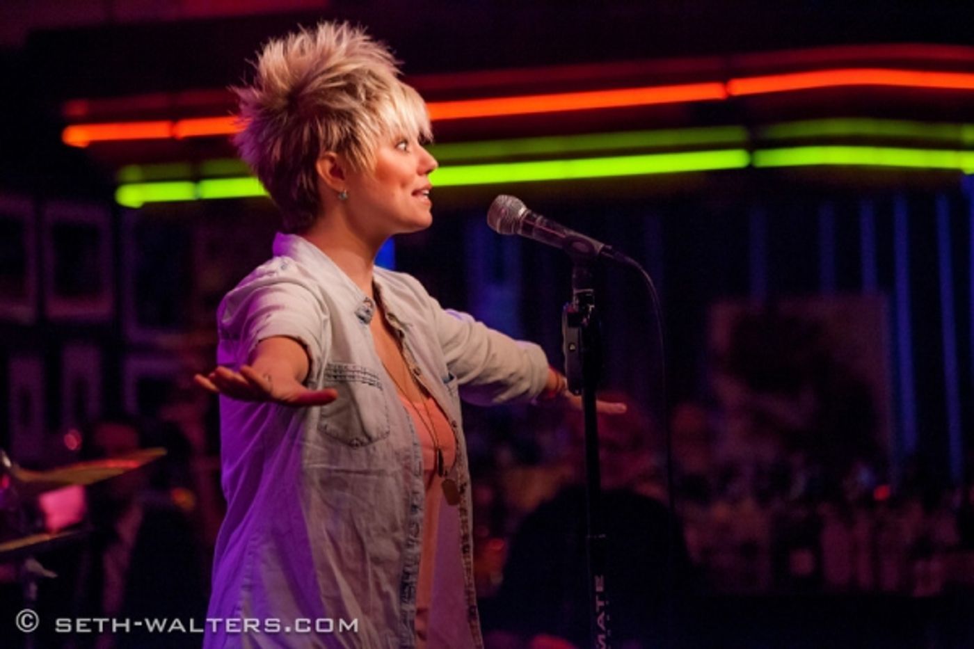 Photo Flash: Jane Monheit, Colleen Zenk and More at Jim Caruso's Cast Party at Birdland  Image