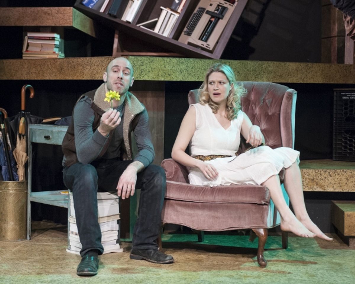 Jacques Roy and Madeleine Maby at 