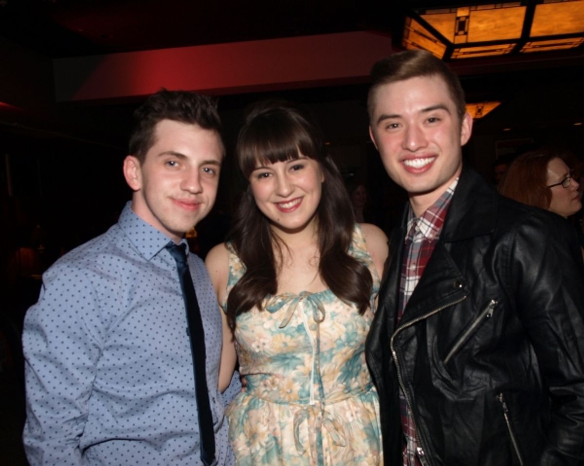 Daniel Switzer, Micaela Martinez, and Chester Lockhart at 