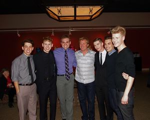 Coby Getzug, Bruce Merkle, Alex Mendoza, Tom McCoy, Christopher Higgins, Nick Adorno, and Austin MacPhee @ BroadwayWorld Coby Getzug, Bruce Merkle, Alex Mendoza, Tom McCoy, Christopher Higgins, Nick Adorno, Photo