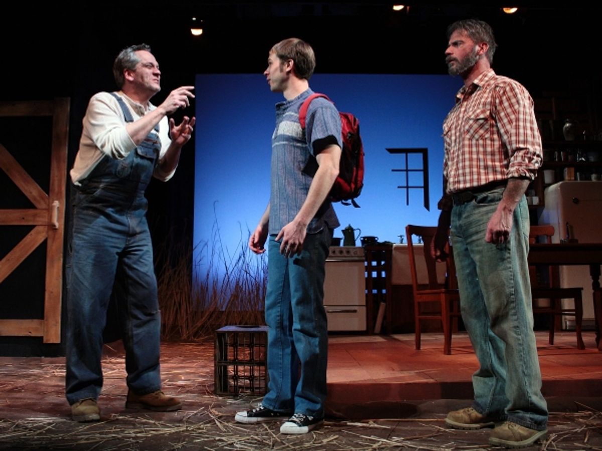 Edward A. Brennan, Ben Schnickel and Joe Pallister at 