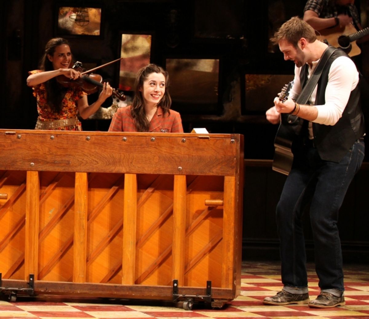 Erikka Walsh, Cristin Milioti, Ben Hope  at 