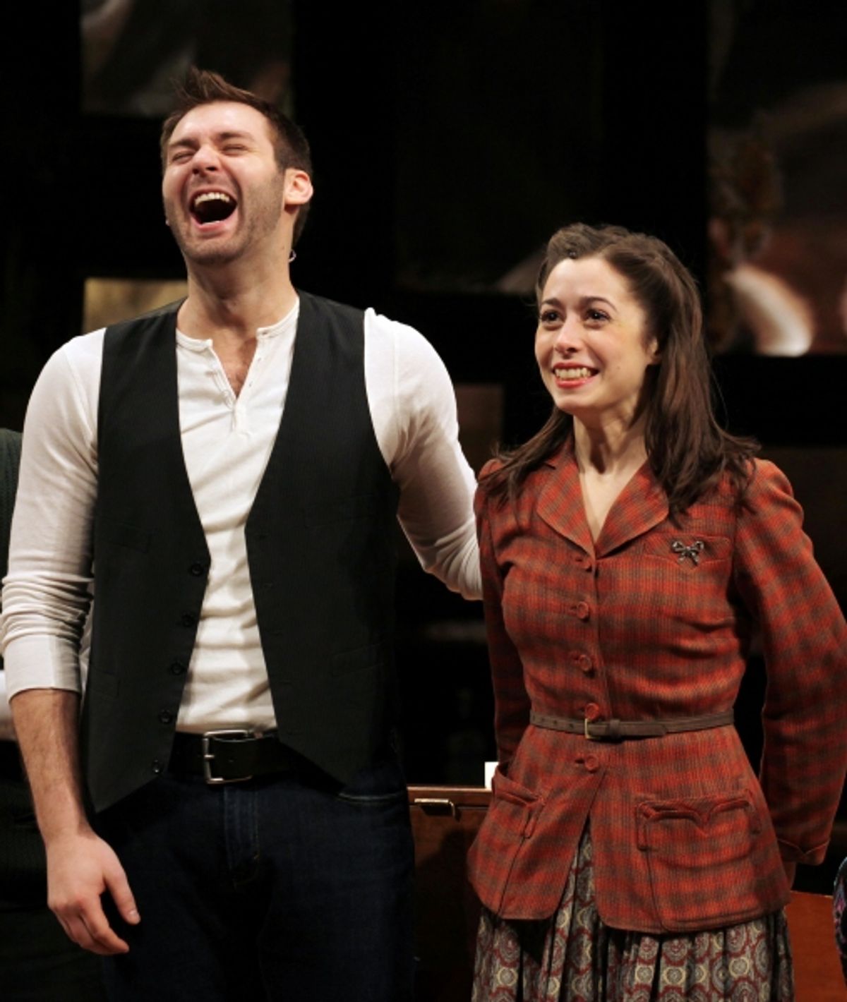 Ben Hope & Cristin Milioti  at 