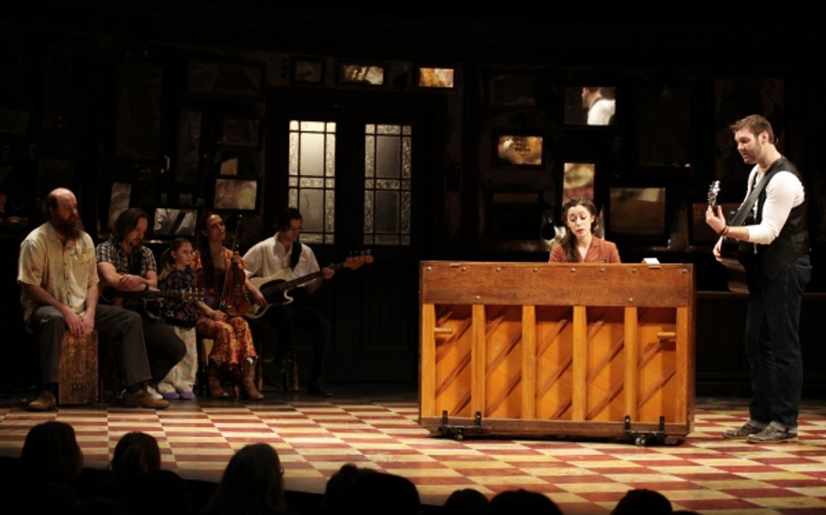 David PatRick Kelly, Anne L. Nathan, Paul Whitty, J. Michael Zygo, Jillian Lebling, Erikka Walsh, Will Connolly, Cristin Milioti and Ben Hope at 