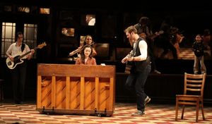 Will Connolly, Erikka Walsh, Cristin Milioti, Ben Hope and J. Michael Zygo Photo