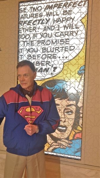 Photos: Original Broadway Superman Bob Holiday Visits Encores! IT'S A BIRD...IT'S A PLANE...IT'S SUPERMAN — photo 2 of 3