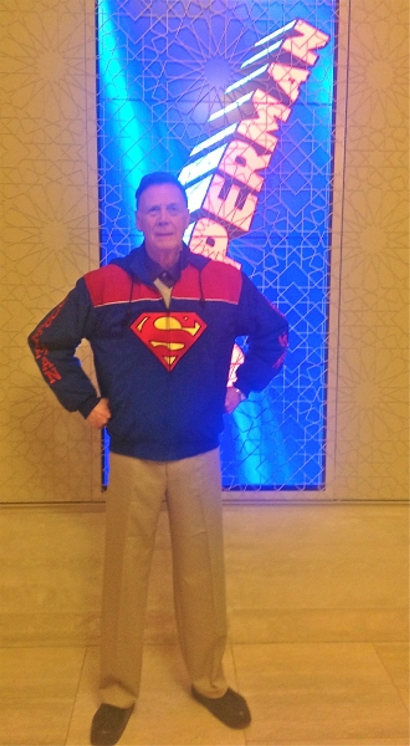 Photo Flash: Original Broadway Superman Bob Holiday Visits Encores! IT'S A BIRD...IT'S A PLANE...IT'S SUPERMAN  Image
