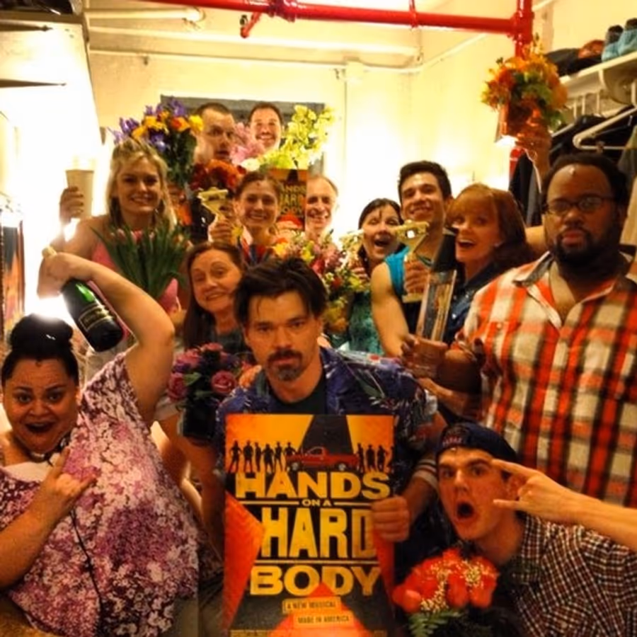 Photo Flash: Saturday Intermission Pics, March 23, Part 2 - PIPPIN's First SIP, PASSION, F#%KING UP EVERYTHING and More! Image