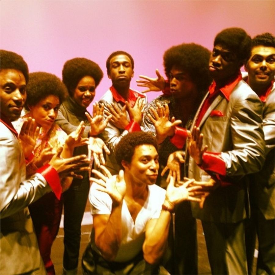 Photo Flash: Saturday Intermission Pics, March 23, Part 2 - PIPPIN's First SIP, PASSION, F#%KING UP EVERYTHING and More! Image