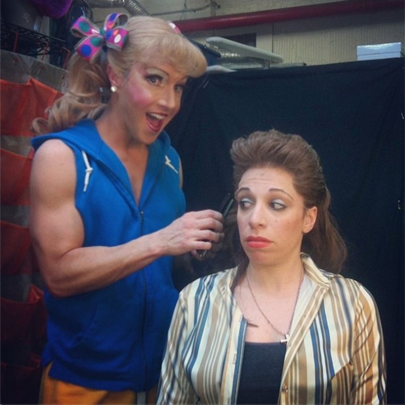 Photo Flash: Saturday Intermission Pics, March 23, Part 2 - PIPPIN's First SIP, PASSION, F#%KING UP EVERYTHING and More! Photo Flash: Saturday Intermission Pics, March 23, Part 2 - PIPPIN's First SIP, PASSION, F#%KING UP EVERYTHING and More! Image