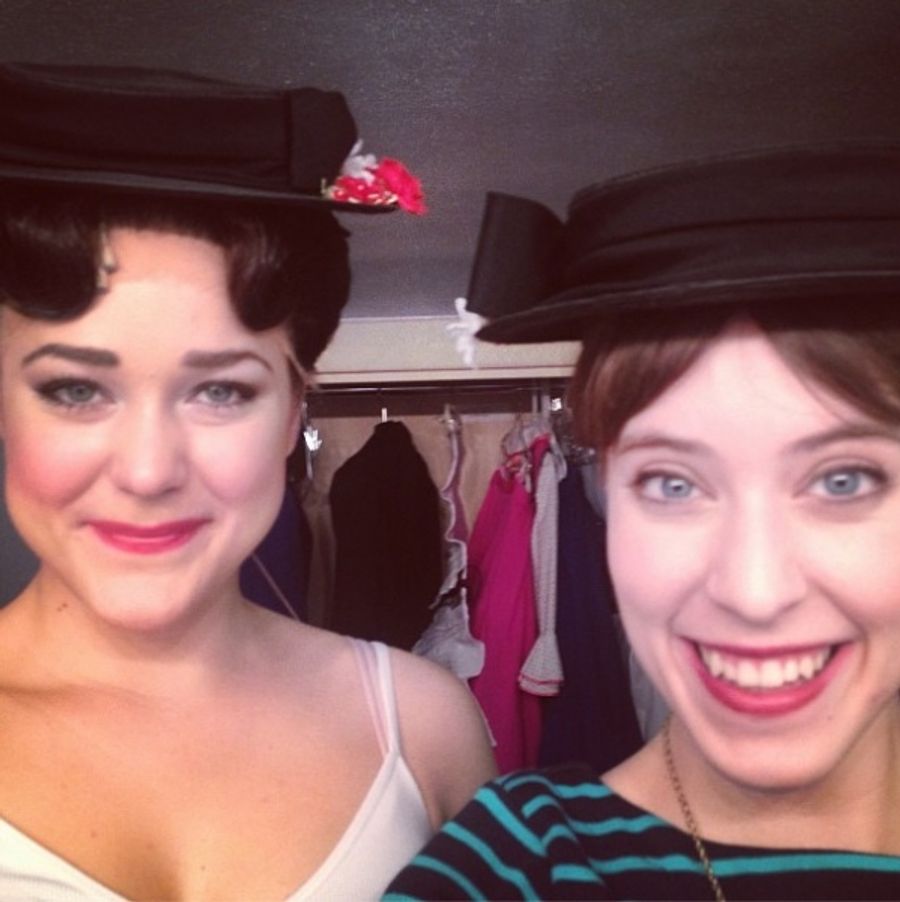Photo Flash: Saturday Intermission Pics, March 23, Part 2 - PIPPIN's First SIP, PASSION, F#%KING UP EVERYTHING and More! Image