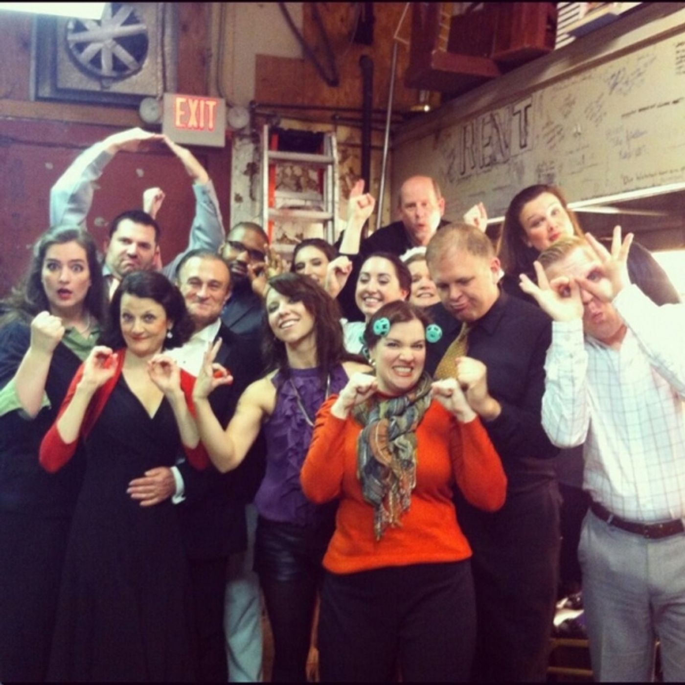 Photo Flash: Saturday Intermission Pics, March 23, Part 2 - PIPPIN's First SIP, PASSION, F#%KING UP EVERYTHING and More! Photo Flash: Saturday Intermission Pics, March 23, Part 2 - PIPPIN's First SIP, PASSION, F#%KING UP EVERYTHING and More! Image