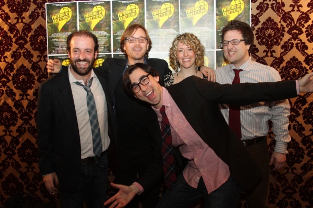 Sam Forman, David Eric Davis, Jen Wineman, Matt Hinkley and Max Crumm at 