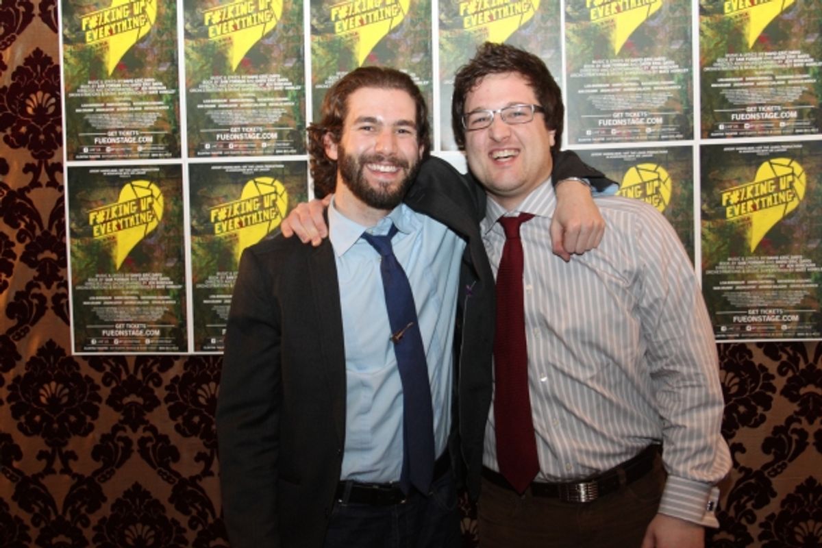 Eli Zoller and Matt Hinkley at 