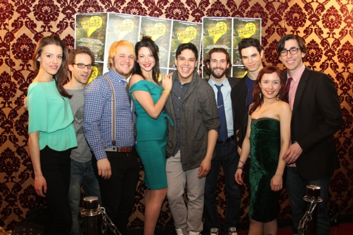 Katherine Cozumel, Adam Stoler, Douglas Widick, Lisa Birnbaum, George Salazar, Eli Zoller, Jason Gotay, Dawn Cantwell and Max Crumm at 