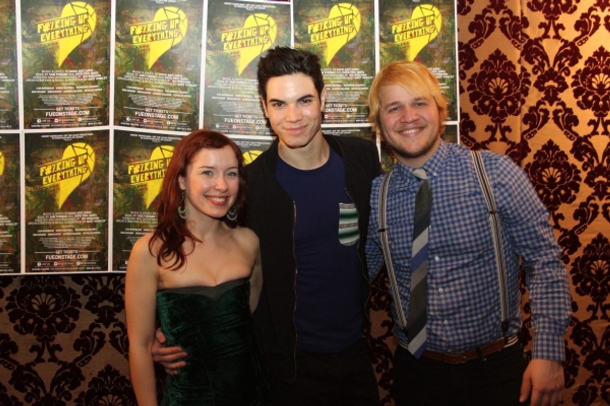 Dawn Cantwell, Jason Gotay and Douglas Widick at 