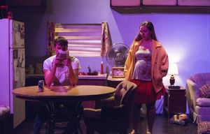 Shawn Parsons and Rebecca Sigl are Al and Wanda, a desperately poor Louisiana couple  Photo