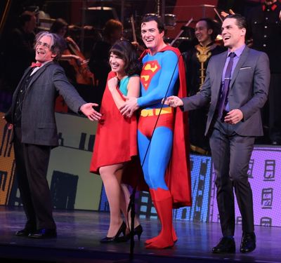 David Pittu, Jenny Powers, Edward Watts, Will Swenson Photo