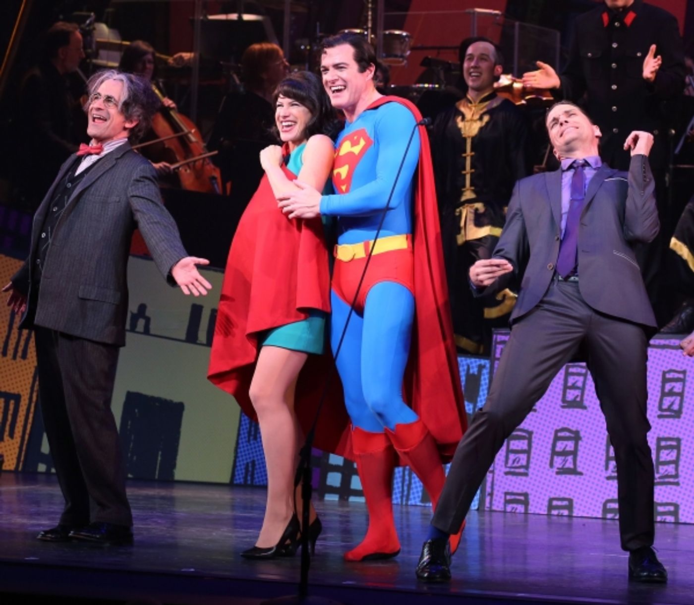 Photo Coverage: Encores! IT'S A BIRD...IT'S A PLANE...IT'S SUPERMAN Takes a Final Bow!  Image