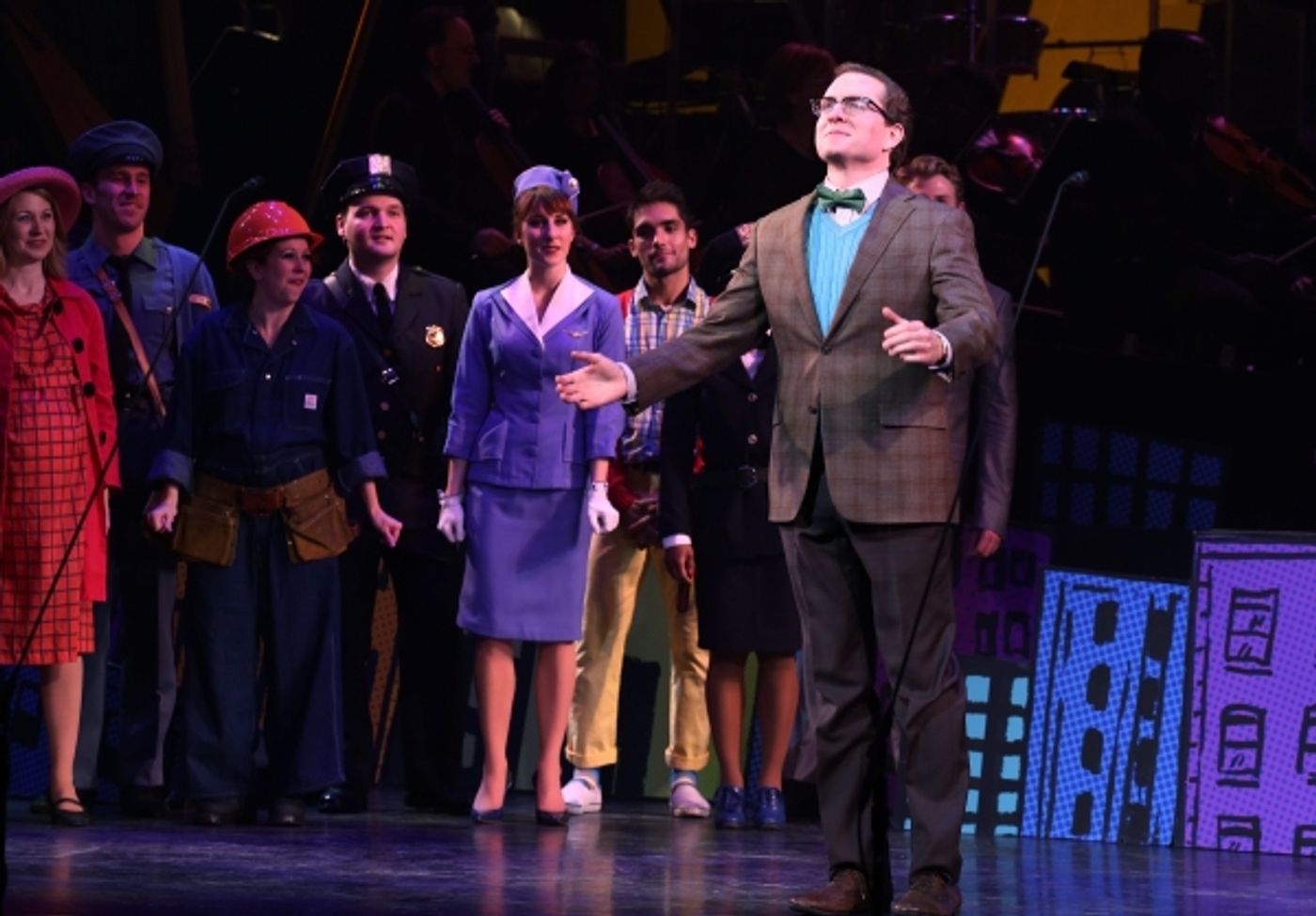 Photo Coverage: Encores! IT'S A BIRD...IT'S A PLANE...IT'S SUPERMAN Takes a Final Bow!  Image
