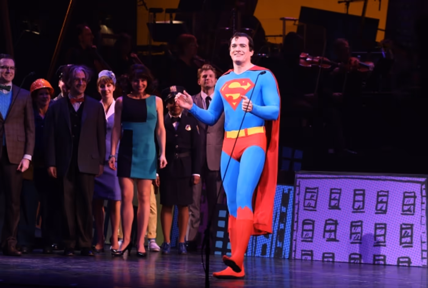 Photo Coverage: Encores! IT'S A BIRD...IT'S A PLANE...IT'S SUPERMAN Takes a Final Bow!  Image