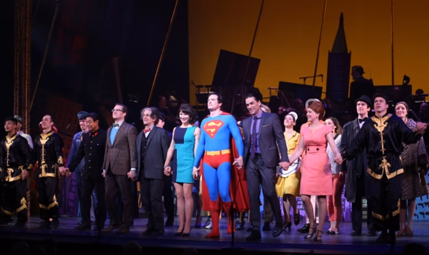 Photo Coverage: Encores! IT'S A BIRD...IT'S A PLANE...IT'S SUPERMAN Takes a Final Bow!  Image