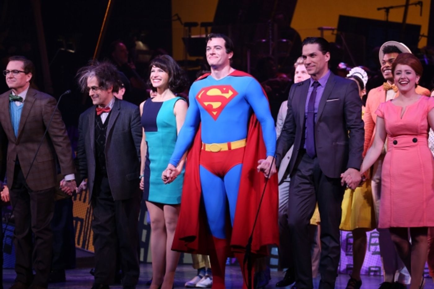 Photo Coverage: Encores! IT'S A BIRD...IT'S A PLANE...IT'S SUPERMAN Takes a Final Bow!  Image